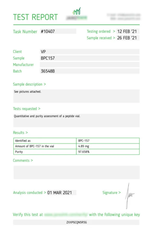 Semax Tests